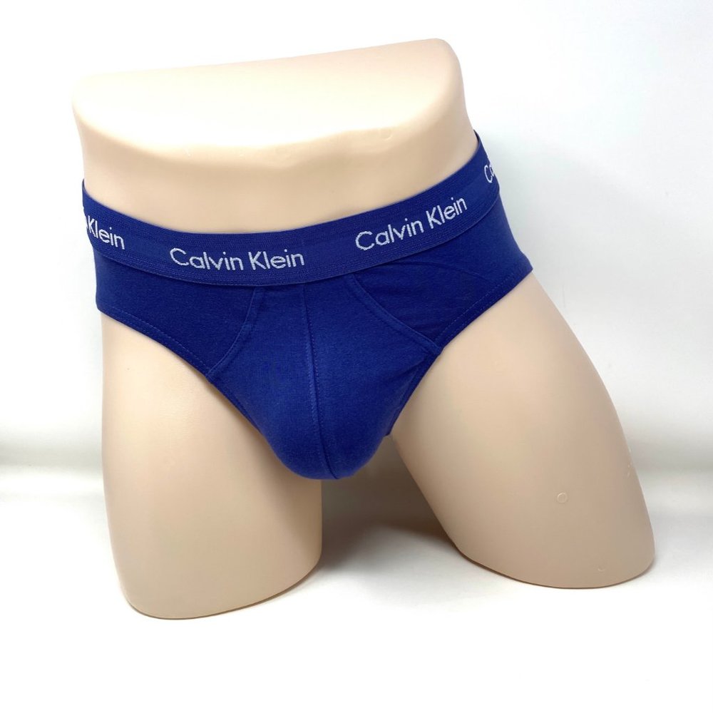 💖MEGA SALE💖Calvin Klein 3 Pack Men  NB2613936  Cotton Stretch Blue Red s - Picture 3 of 8